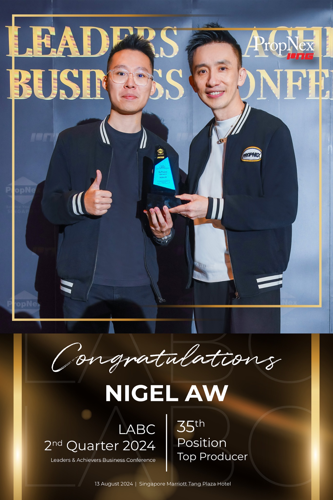 LABC second position award photo