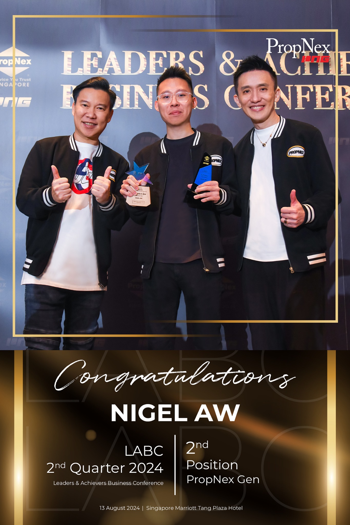 LABC Top Producer award photo