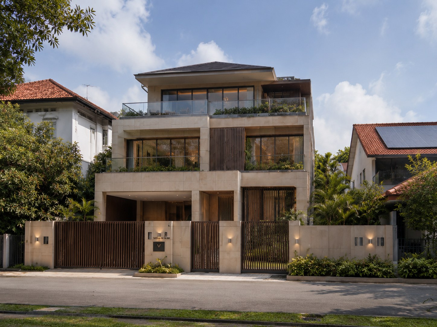Visualised landed home concept