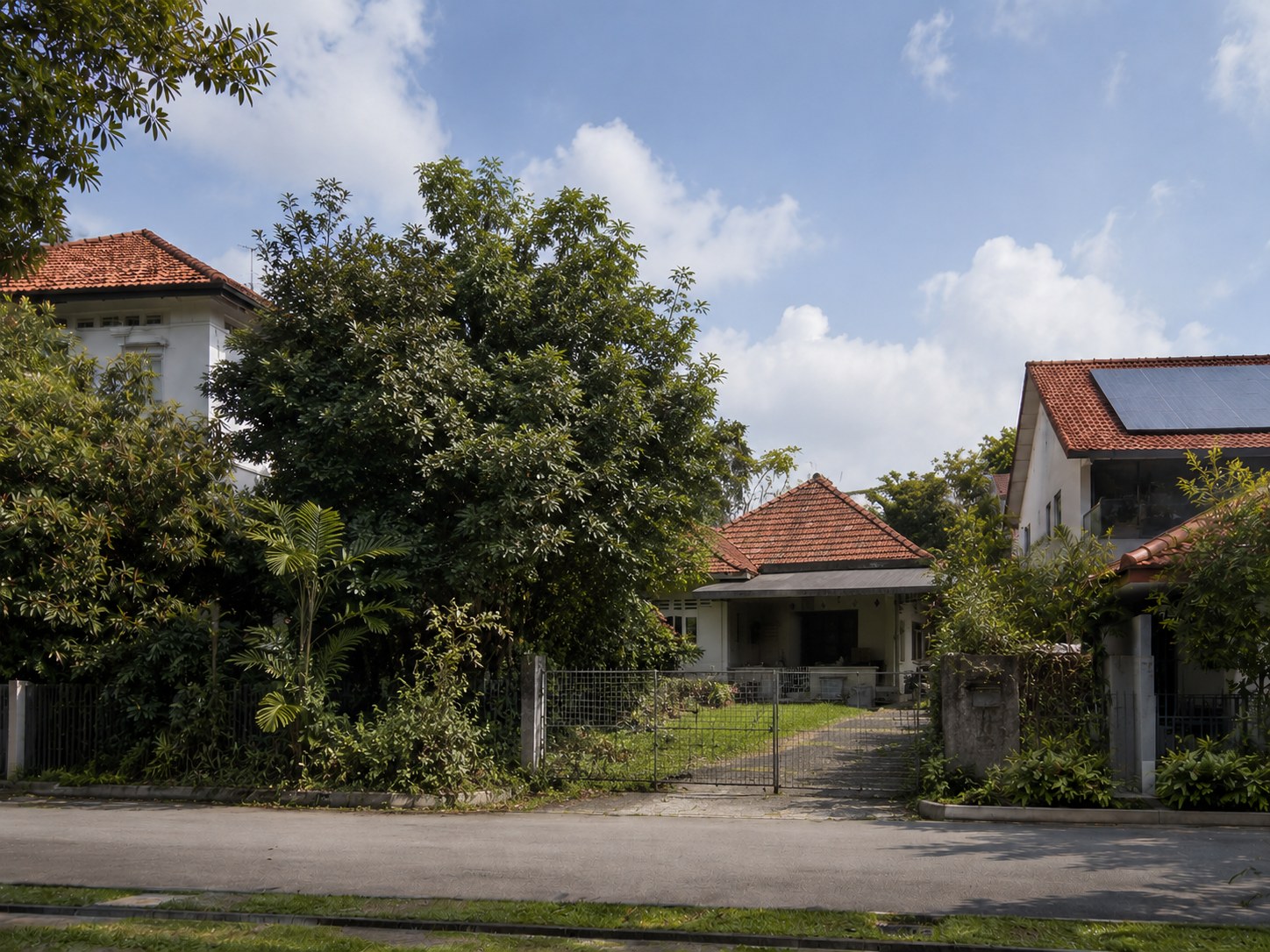 Existing landed property before visualisation